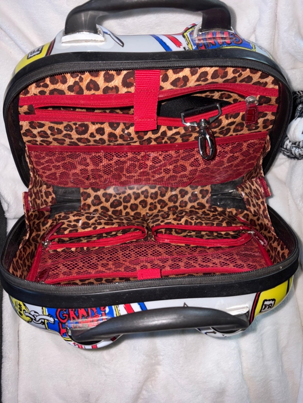 Brighton Travel Cosmestic Hardcase GUC - Picture 6 of 13